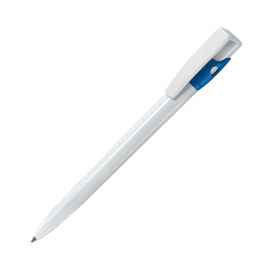 KIKI, ручка шариковая, синий/белый, пластик, Цвет: белый, синий