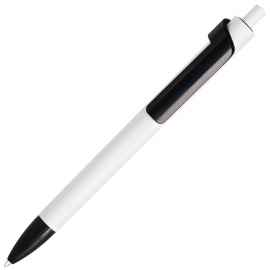 FORTE, ручка шариковая, белый/черный, пластик, Цвет: белый, черный