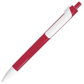 FORTE, ручка шариковая, красный/белый, пластик, Цвет: красный, белый