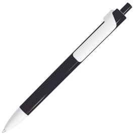 FORTE, ручка шариковая, черный/белый, пластик, Цвет: черный, белый