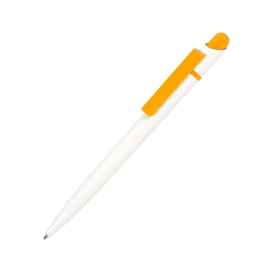 MIR, ручка шариковая, желтый/белый, пластик, Цвет: белый, желтый