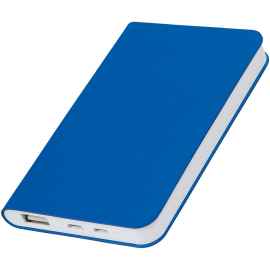 Универсальный аккумулятор 'Silki' (5000mAh),синий, 7,5х12,1х1,1см, искусственная кожа,пласти, Цвет: синий