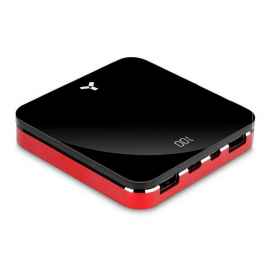Внешний аккумулятор Accesstyle Carmine 8MP 8000 мАч, черный/красный, Цвет: красный, черный