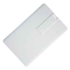 USB flash-карта 8Гб, пластик, USB 3.0, Цвет: белый, Размер: 83 x 52 х 3  мм
