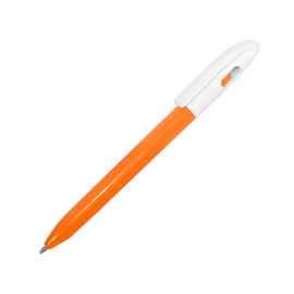 LEVEL, ручка шариковая, оранжевый, пластик, Цвет: оранжевый, белый