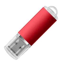 USB flash-карта 'Assorti' (8Гб), красная, 5,8х1,7х0,8 см, металл, Цвет: красный