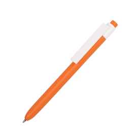 RETRO, ручка шариковая, оранжевый, пластик, Цвет: оранжевый, белый