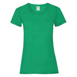 Футболка 'Lady-Fit Valueweight T', зеленый_XS, 100% хлопок, 165 г/м2, Цвет: зеленый, Размер: XS