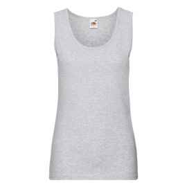 Майка женская 'Lady-Fit Valueweight Vest', серо-лиловый,XS,97% хлопок,3%полиэстер, 165 г/м2, Цвет: серый, Размер: XS