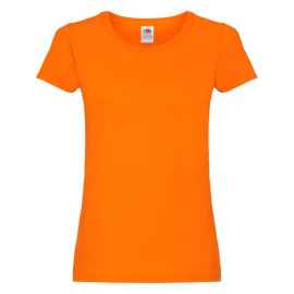 Футболка женская 'Original T', оранжевый_XS, 100% х/б, 145 г/м2, Цвет: оранжевый, Размер: XS