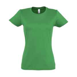 Футболка женская IMPERIAL WOMEN, ярко-зеленый_M, 100% хлопок, 190 г/м2, Цвет: зеленый, Размер: M