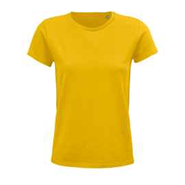 Футболка женская 'CRUSADER WOMEN', желтый, S, 100% органический хлопок, 150 г/м2