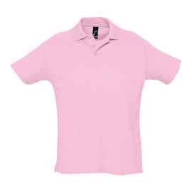 Рубашка поло мужская SUMMER II, розовый, XL, 100% хлопок, 170 г/м2, Цвет: розовый, Размер: XL