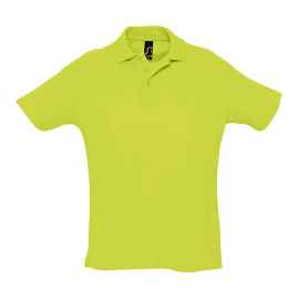 Рубашка поло мужская SUMMER II, зелёное яблоко, 2XL, 100% хлопок, 170 г/м2, Цвет: светло-зеленый, Размер: 2XL