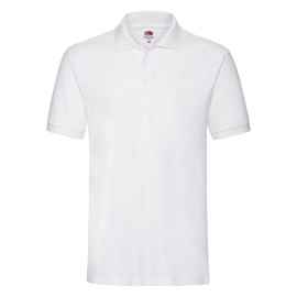 Рубашка поло мужская PREMIUM POLO, белый, S, 100% хлопок, 170 г/м2, Цвет: белый, Размер: S
