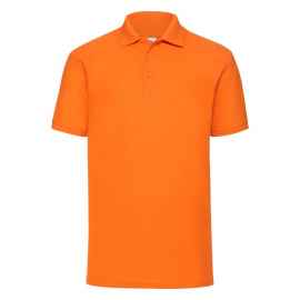 Рубашка поло мужская '65/35 Polo', оранжевый_XL, 65% п/э, 35% х/б, 180 г/м2, Цвет: оранжевый, Размер: Длина 77 см., ширина 62 см.
