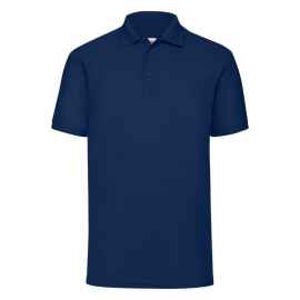 Рубашка поло мужская  '65/35 Polo', темно-синий_S, 65% п/э, 35% х/б, 180 г/м2, Цвет: тёмно-синий, Размер: Длина 71 см., ширина 50 см.