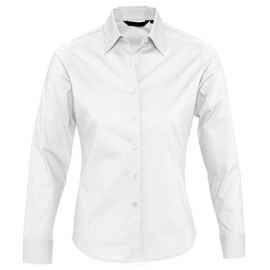 Рубашка 'Eden', белый_XL, 97% хлопок, 3% эластан, 140г/м2, Цвет: белый, Размер: XL