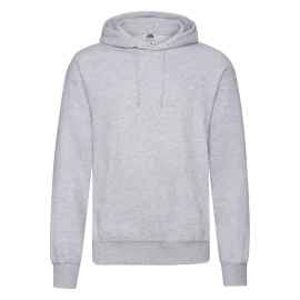 Толстовка 'Classic Hooded Sweat', серый меланж_S, 80% х/б, 20% п/э, 280 г/м2, Цвет: серый