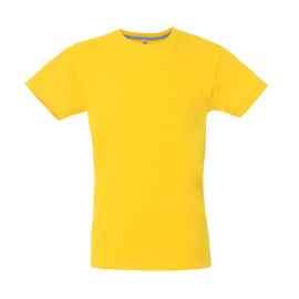 Футболка мужская 'California Man', желтый, 2XL, 100% хлопок, 150 г/м2, Цвет: желтый, Размер: 2XL