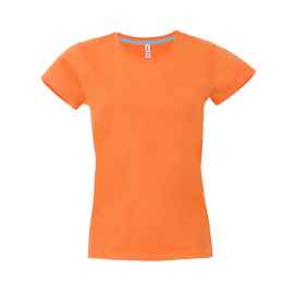 Футболка женская 'California Lady', оранжевый, S, 100% хлопок, 150 г/м2, Цвет: оранжевый, Размер: S
