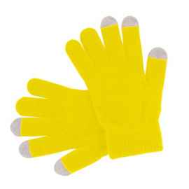 Перчатки  сенсорные ACTIUM, желтый, акрил 100%, Цвет: желтый