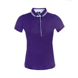 Рубашка поло женская RODI LADY, фиолетовый, S, 100% хлопок, 180 г/м2, Цвет: фиолетовый, Размер: S