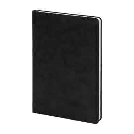 Бизнес-блокнот ALFI, A5, черный, мягкая обложка, в линейку, Цвет: Чёрный