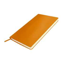 Бизнес-блокнот SMARTI, A5, оранжевый, мягкая обложка, в клетку, Цвет: оранжевый