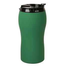 Термокружка вакуумная  'Velvet',  380 мл, зеленый, металл/пластик, Цвет: зеленый