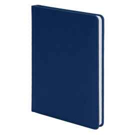 Ежедневник недатированный Campbell, А5,  темно-синий, белый блок, Цвет: тёмно-синий