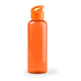 Бутылка для воды LIQUID, 500 мл, 22х6,5см, оранжевый, пластик rPET, Цвет: оранжевый