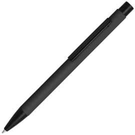 SKINNY, ручка шариковая, черный/черный, алюминий, Цвет: Чёрный