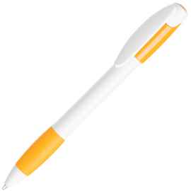 X-5, ручка шариковая, желтый/белый, пластик, Цвет: белый, желтый