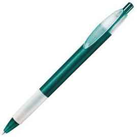 X-1 FROST GRIP, ручка шариковая, фростированный зеленый/белый, пластик, Цвет: зеленый, белый