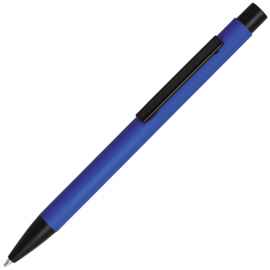 SKINNY, ручка шариковая, синий/черный, алюминий, Цвет: синий