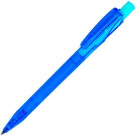 TWIN LX, ручка шариковая, прозрачный голубой, пластик, Цвет: голубой