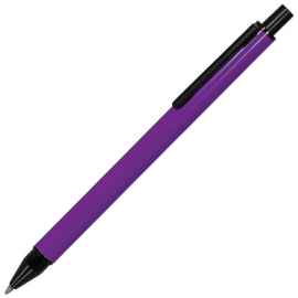 IMPRESS, ручка шариковая, фиолетовый/черный, металл, Цвет: фиолетовый, черный