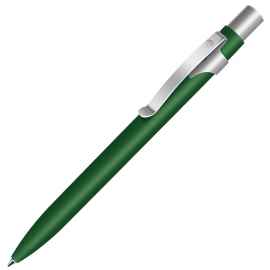 ALPHA, ручка шариковая, зеленый/хром, металл, Цвет: зеленый, серебристый