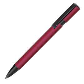 OVAL, ручка шариковая, красный/черный, металл, Цвет: красный, черный