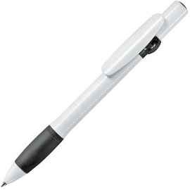ALLEGRA, ручка шариковая, черный/белый, пластик, Цвет: белый, черный