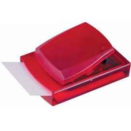 Диспенсер для записей, красный, 12х8,3х5,5 см, пластик, тампопечать, Цвет: красный