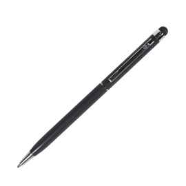 TOUCHWRITER, ручка шариковая со стилусом для сенсорных экранов, черный/хром, металл, Цвет: Чёрный