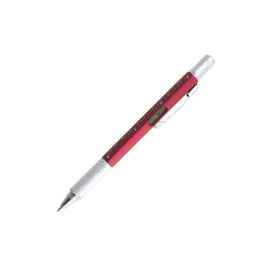 Ручка с мультиинструментом SAURIS, красный, пластик, металл, Цвет: красный, Размер: 14,9*1см