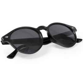 Солнцезащитные очки NIXTU, черный, пластик, Цвет: Чёрный