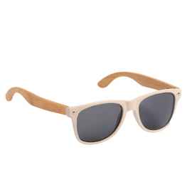 Солнцезащитные очки TINEX c 400 УФ-защитой, полипропилен с бамбуковым волокном, бамбук, Цвет: бежевый