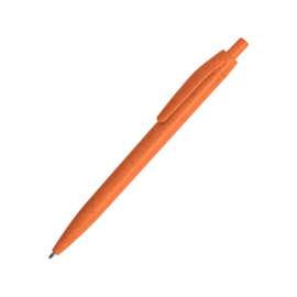 WIPPER, ручка шариковая, оранжевый, пластик с пшеничным волокном, Цвет: оранжевый