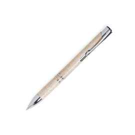 Ручка шариковая NUKOT, бежевый,  пластик с зерноволокном, Цвет: натуральный