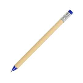 N12, ручка шариковая, синий, картон, пластик, металл