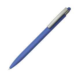 ELLE SOFT, ручка шариковая, синий, металл, синие чернила, Цвет: синий